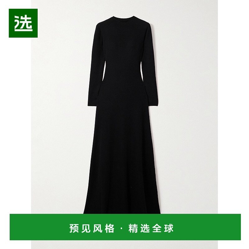 香港直邮Tom Ford 汤姆·福特 女士 羊绒混纺高领长款连衣裙 ACK6