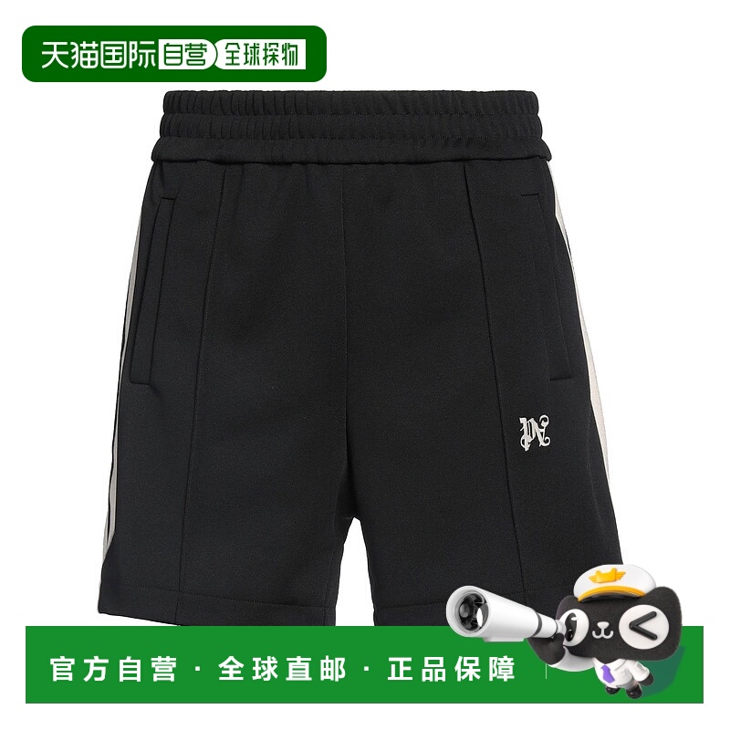 1h可退 香港直邮Palm Angels 棕榈天使 男士 短裤 black黑色 舒适