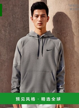 韩国直邮NIKE M NK TF 高清 PO (DQ4834-063) 兜帽/拉链耐克卫衣