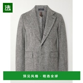 香港直邮drakes VII 男士 1h可退 Games Mk. Harris 无结构人字纹