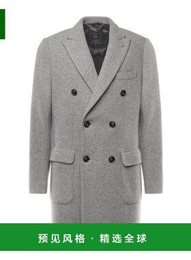 香港直邮FAY 男士外套 NAM5151018JXLQB201 AW2025 灰色 Double-B