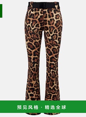 1h可退 香港直邮GOLDBERGH 女士 Minou leopard-print pants 滑雪
