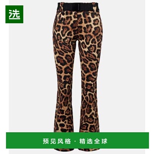 1h可退 香港直邮GOLDBERGH 女士 Minou leopard-print pants 滑雪