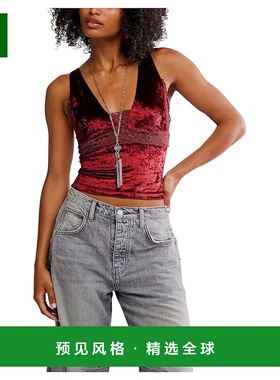 1h可退 香港直邮Free People 自由人 女士 Bed Of Roses 背心