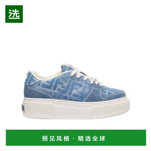 香港直邮Fendi Match 厚底低帮板鞋运动鞋 8E8572ASAY新款