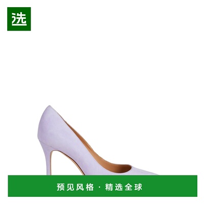 1h可退 香港直邮Sergio Rossi 塞乔·罗西 女士 浅口鞋 purple紫