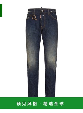 香港直邮Dsquared2 腰带环牛仔裤 S74LB1760D30011