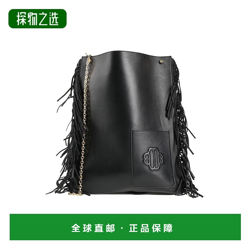 香港直邮Maje 女士 Bags 斜挎包 black黑色 舒适时尚