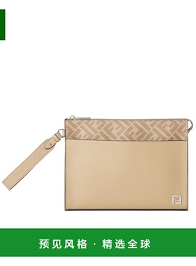 香港直邮Fendi FF Squared 手拿包 7VA491AV83