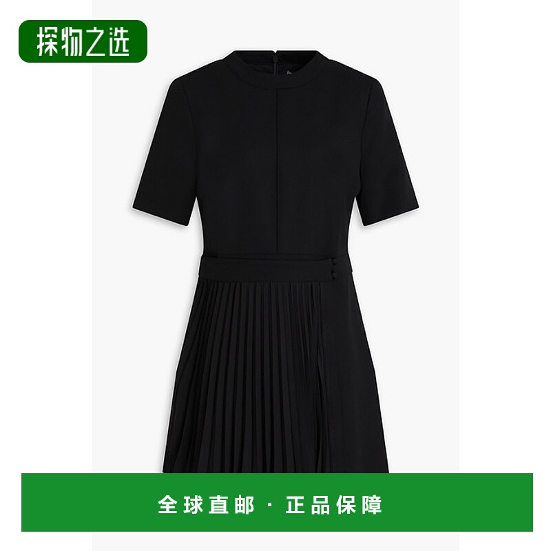 香港直邮Simkhai 女士 Tyra 裹式绉纱乔其纱迷你连衣裙 4231010PB