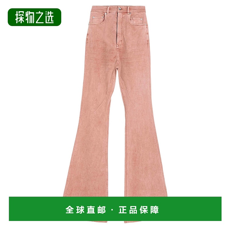 香港直邮Rick Owens Lilies 瑞克·欧文斯 女士 牛仔长裤