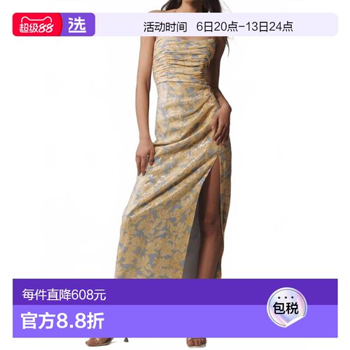 1h可退 【美国直邮】hutch 女士 连衣裙长裙吊带性感