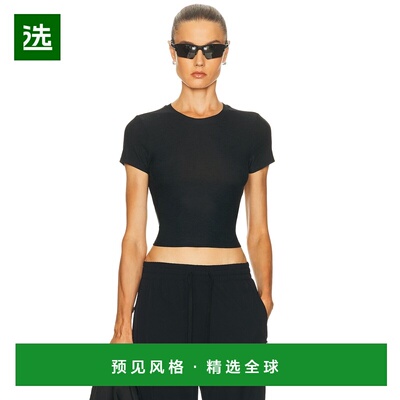 1h可退 香港直邮beyond yoga 女士 极轻短款T恤 LWSD70006