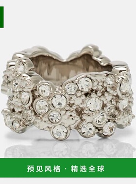 香港直邮Jil Sander 吉尔·桑达 女士 水晶装饰戒指