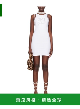 香港直邮BLUMARINE 女士半身裙 2A462AN0100 SS2024 白色 图案迷