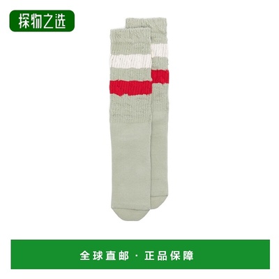 香港直邮Golden Goose Deluxe Brand 条纹袜子 GUP00883.P000488.