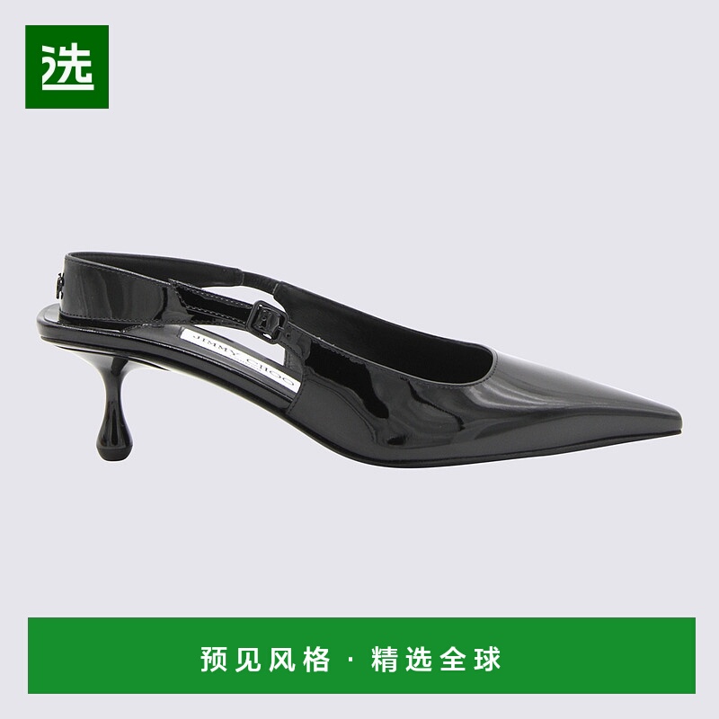 1h可退 欧洲直邮JIMMY CHOO 女士高跟鞋AMEL50PATBLACK