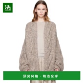 香港直邮Lauren Manoogian 女士 1h可退 灰色开衫 AW25C2494Y302