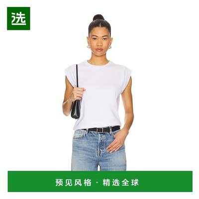 1h可退 香港直邮GRLFRND 女士 飞袖T恤 GRS10007U25 white白色 舒