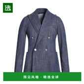 香港直邮Tagliatore blue蓝色 男士 1h可退 西装 外套 舒适时尚