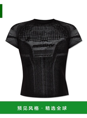 香港直邮MISBHV 女士背心吊带 250W1200BLACK SS2025 黑色 Logo t