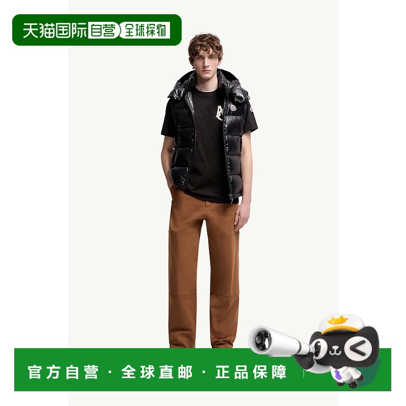 欧洲直邮MONCLER (2025新品) T-shirt en coton à monogramme