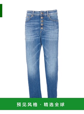 香港直邮DONDUP 女士牛仔裤 DP268BDS0345DLG6800 AW2025 蓝色