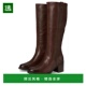 1h可退 透气百 靴高筒拉链真皮潮流时尚 美国直邮 Born女士时装