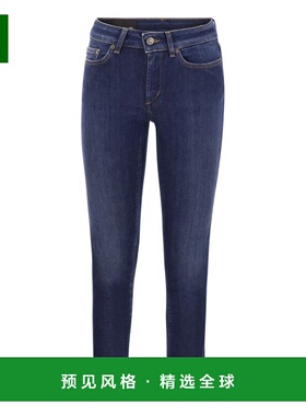 1h可退 香港直邮Dondup 女士 长裤 P692DS0286DHF5DD800 blue蓝色