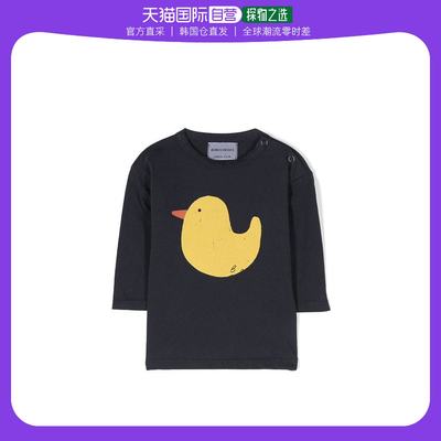 韩国直邮学生 BOBO CHOSES23FWT恤223AB001430 MIDNIGHT BLUE