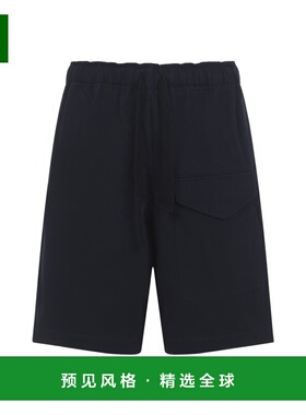 1h可退 香港直邮Studio Nicholson 男士 IKARIA 蓝色棉质短裤 IKA