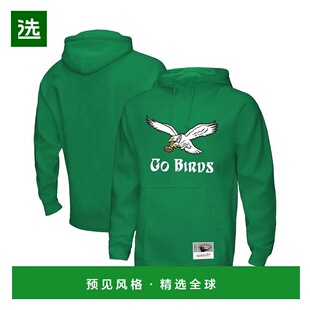 1h可退 【美国直邮】Mitchell Ness 男士复古费城老鹰队 Go Birds