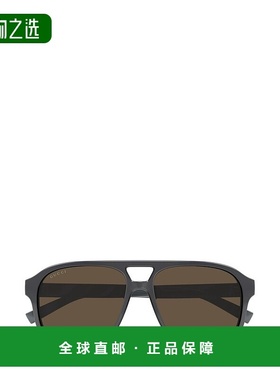 1h可退 香港直邮Gucci 古驰 女士 框架太阳镜 GG1856S grey灰色