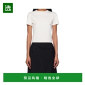 香港直邮MUGLER 白色 AW2025 女士T恤 25F3TS010860161014