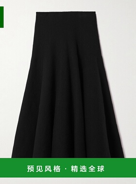香港直邮alaia 女士 A字形针织半身裙 AA9J2418K115B伞裙