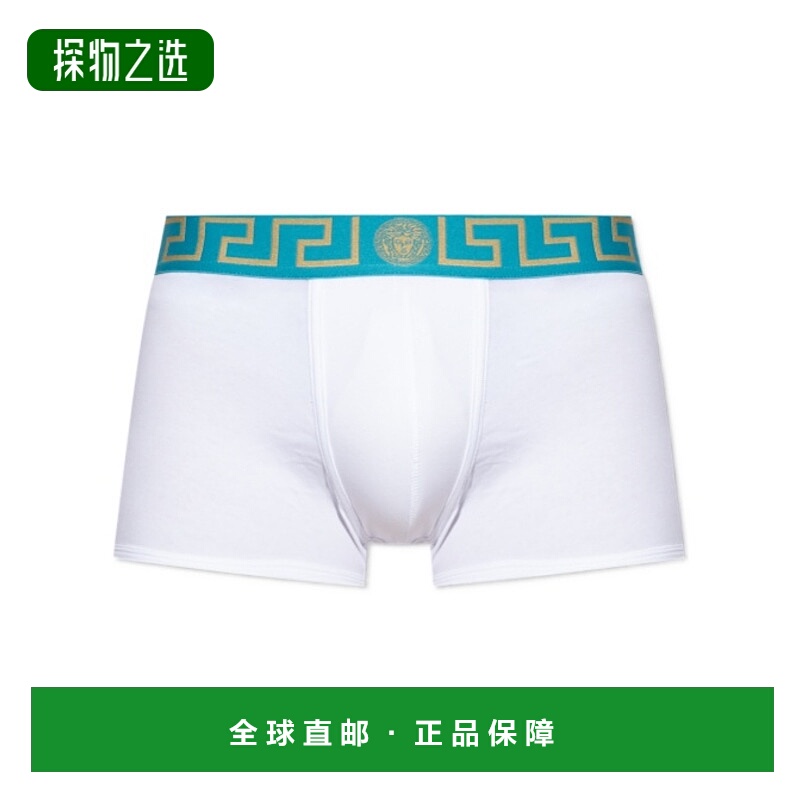香港直邮Versace 徽标内裤 AU100261A10011范思哲