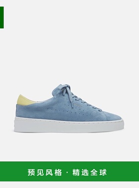 欧洲直邮Axel Arigato COURT系列男士浅蓝色/浅黄色休闲运动