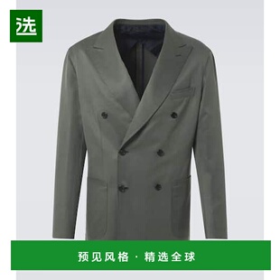 1h可退 香港直邮Brioni 布里奥尼 男士 Soffio 真丝羊绒华达呢西