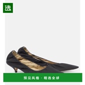 香港直邮The black黑色 Row Liisa 1h可退 府绸浅口鞋 女士 舒