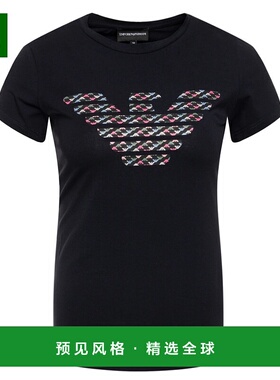 香港直邮Emporio Armani 短袖T恤 6G2T7N2J07Z阿玛尼下摆