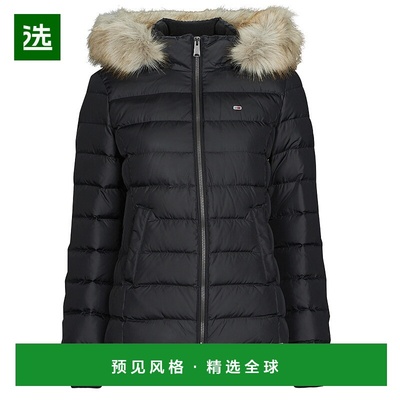 欧洲直邮Tommy Jeans 女士 TJW BASIC HOODED DOWN JACKET 羽绒服