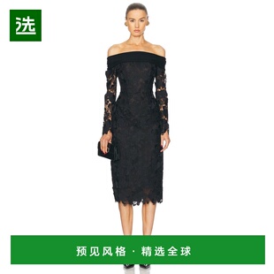 1h可退 香港直邮OSCAR DE LA RENTA 奥斯卡·德拉伦塔 女士 露肩