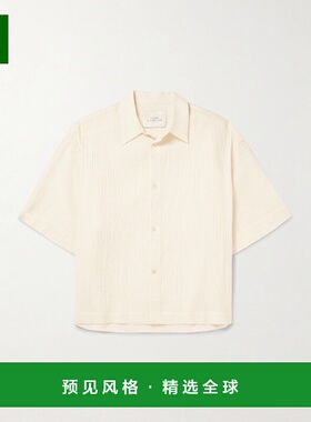 1h可退 香港直邮Studio Nicholson 男士 灰白色 Sanko 衬衫 SANKO