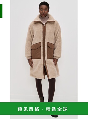 1h可退 香港直邮VARLEY 女士 Theia 可反穿大衣  舒适时尚