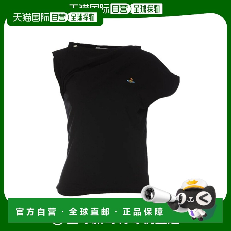 香港直邮Vivienne Westwood 不对称T恤 1504000AJ001M