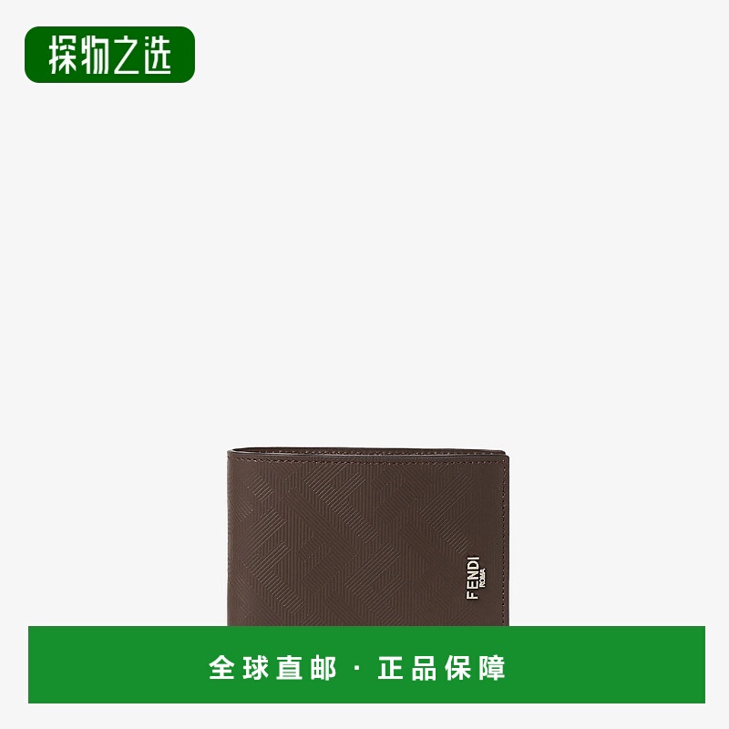 1h可退 欧洲直邮FENDI 芬迪 25秋冬 7M0169AJF4F1ULA 男士 钱包 F