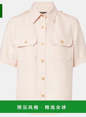 香港直邮Loro Piana 诺悠翩雅 女士 Annalisa 亚麻衬衫