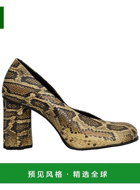 香港直邮Ami Paris 图案高跟鞋 FSV708AL0107.一脚蹬