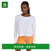 美国直邮 上装 beyond 1h可退 yoga 女士 T恤长袖 针织高档潮流