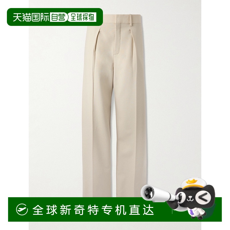 1h可退 香港直邮Saint Laurent 圣罗兰 女士 腰带环休闲裤 823734